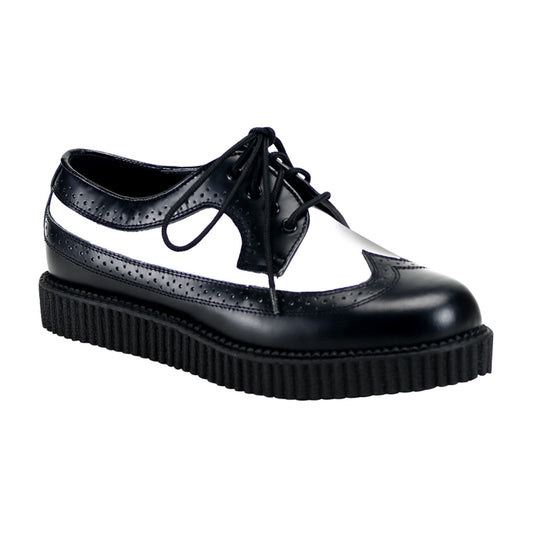 CREEPER-608 *1" PF Rockabilly Punk Oxford Leather Creeper