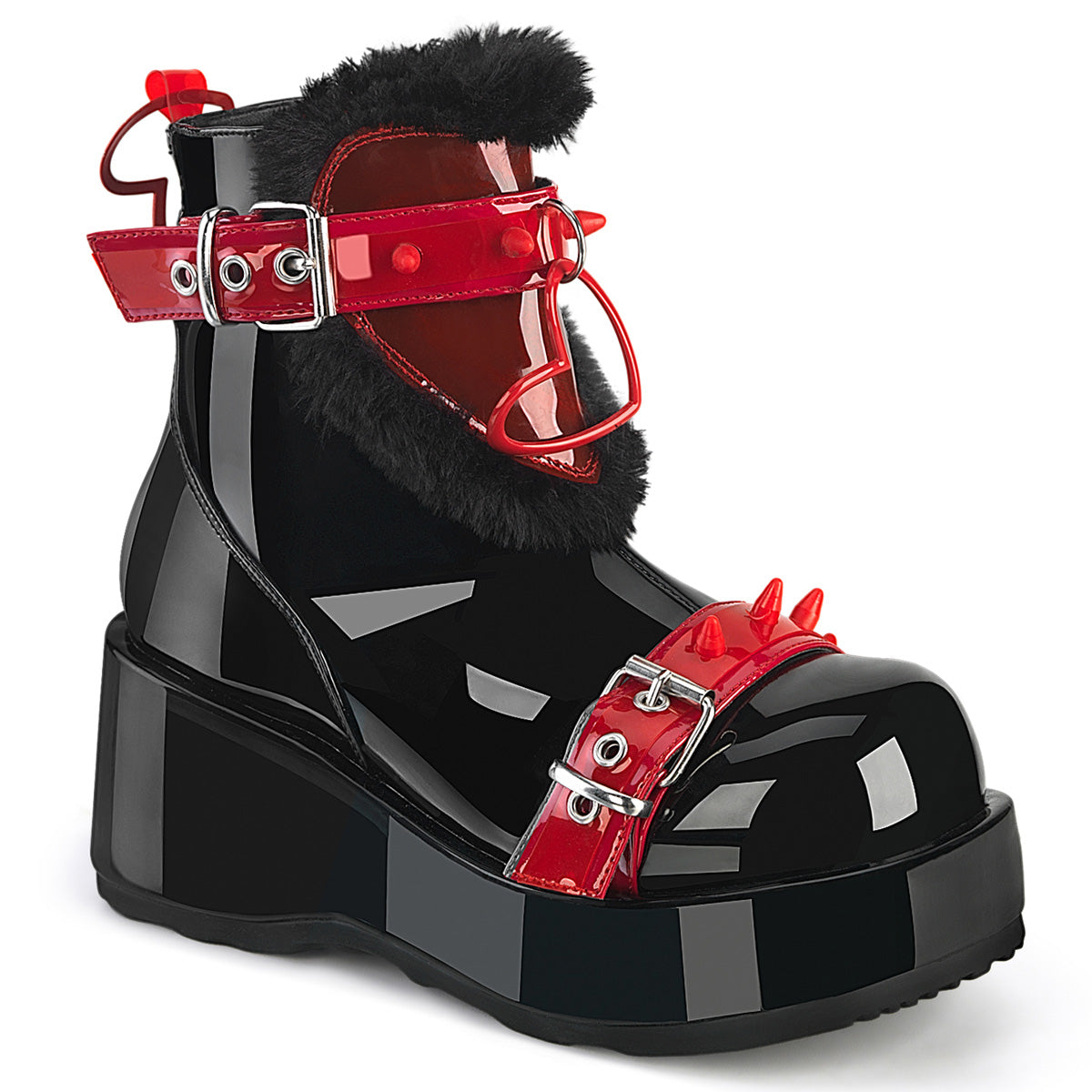 CUBBY-57 2 3/4" Platform Ankle Boot, Inside Zip