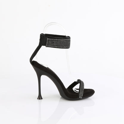 CUPID-440 4 1/2" Heel, 2/5" PF Ankle Strap Sandal w/RS