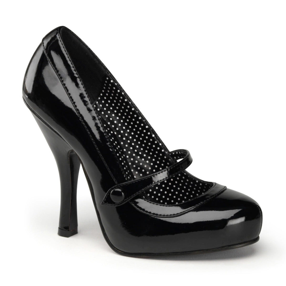 CUTIEPIE-02 4 1/2" Heel, 3/4" Hidden PF Mary Jane Pump