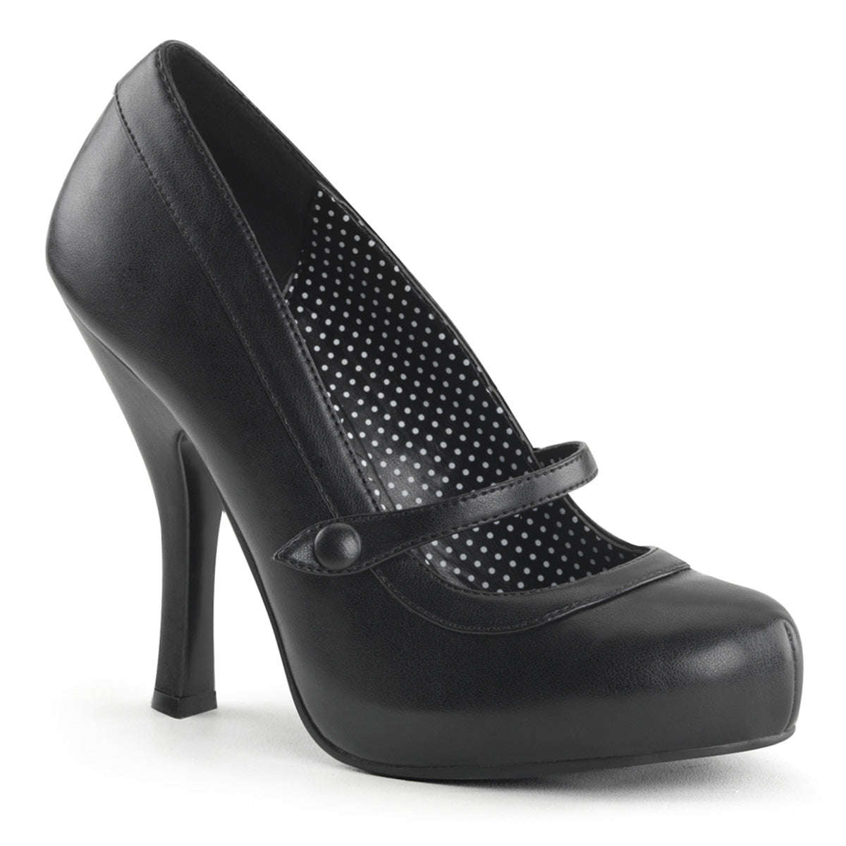 CUTIEPIE-02 4 1/2" Heel, 3/4" Hidden PF Mary Jane Pump
