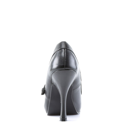 CUTIEPIE-02 **4 1/2" Heel, 3/4" Hidden PF Mary Jane Pump