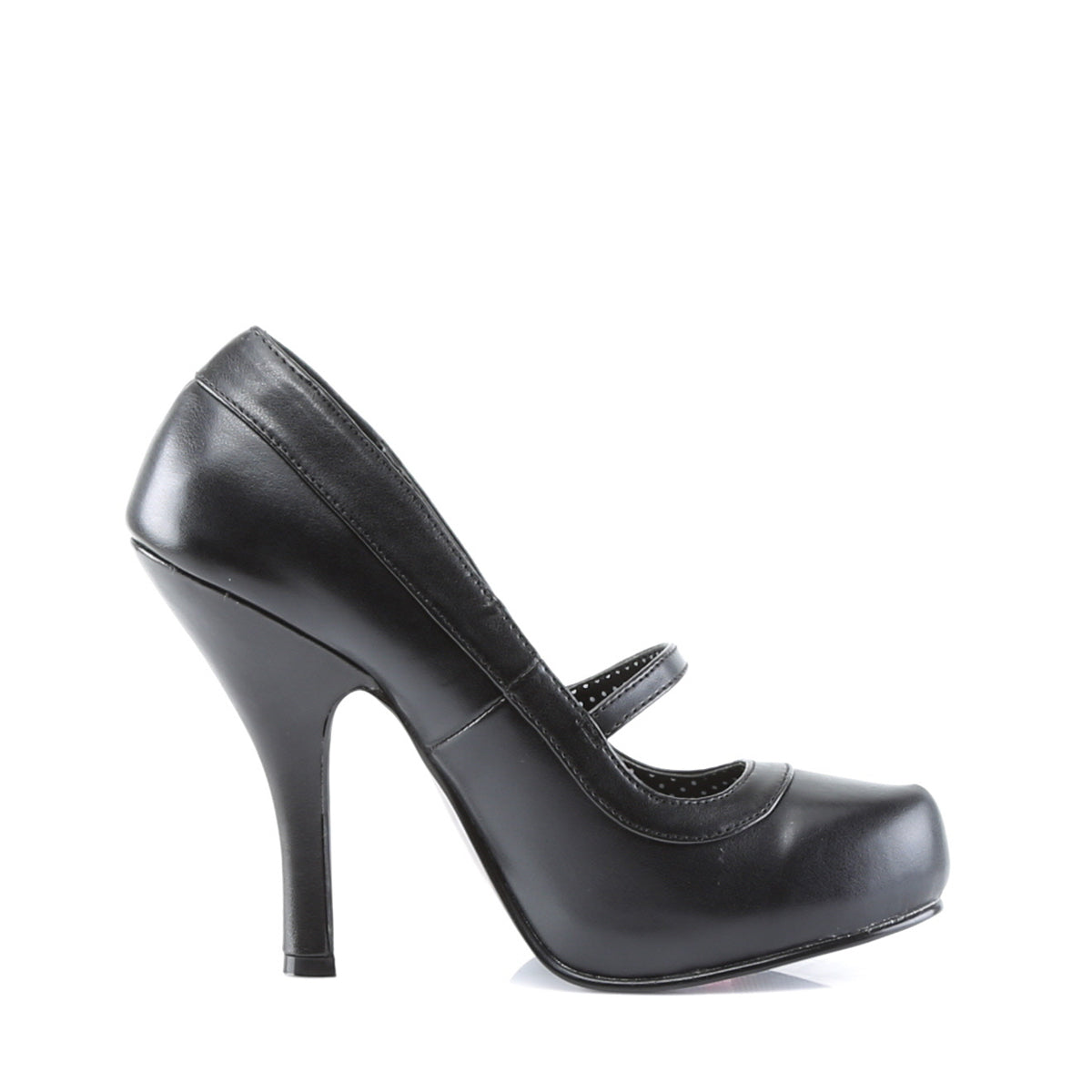 CUTIEPIE-02 **4 1/2" Heel, 3/4" Hidden PF Mary Jane Pump