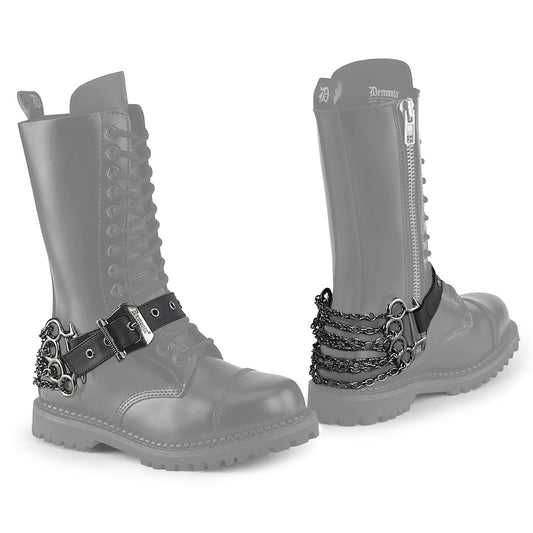 DA-515 Faux Leather Boot Harness (Pair)