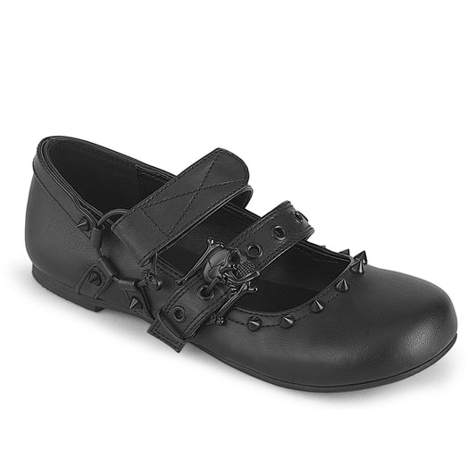 DAISY-08 Ballet Flat Double Strap Mary Jane