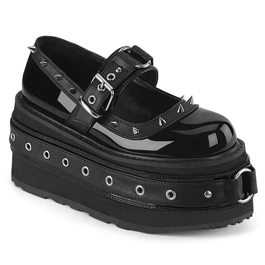 DAMNED-20 3 1/2" PF Lace-Up Maryjane