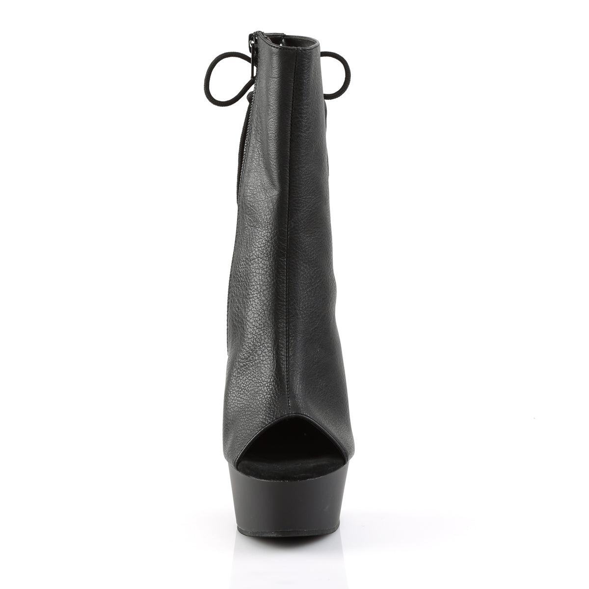 DELIGHT-1018 6" Heel, 1 3/4" PF Open Toe/Heel PF Ankle Boot