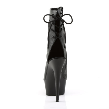 DELIGHT-1018 6" Heel, 1 3/4" PF Open Toe/Heel PF Ankle Boot
