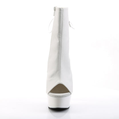 DELIGHT-1018 6" Heel, 1 3/4" PF Open Toe/Heel PF Ankle Boot