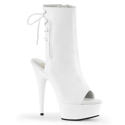DELIGHT-1018 6" Heel, 1 3/4" PF Open Toe/Heel PF Ankle Boot
