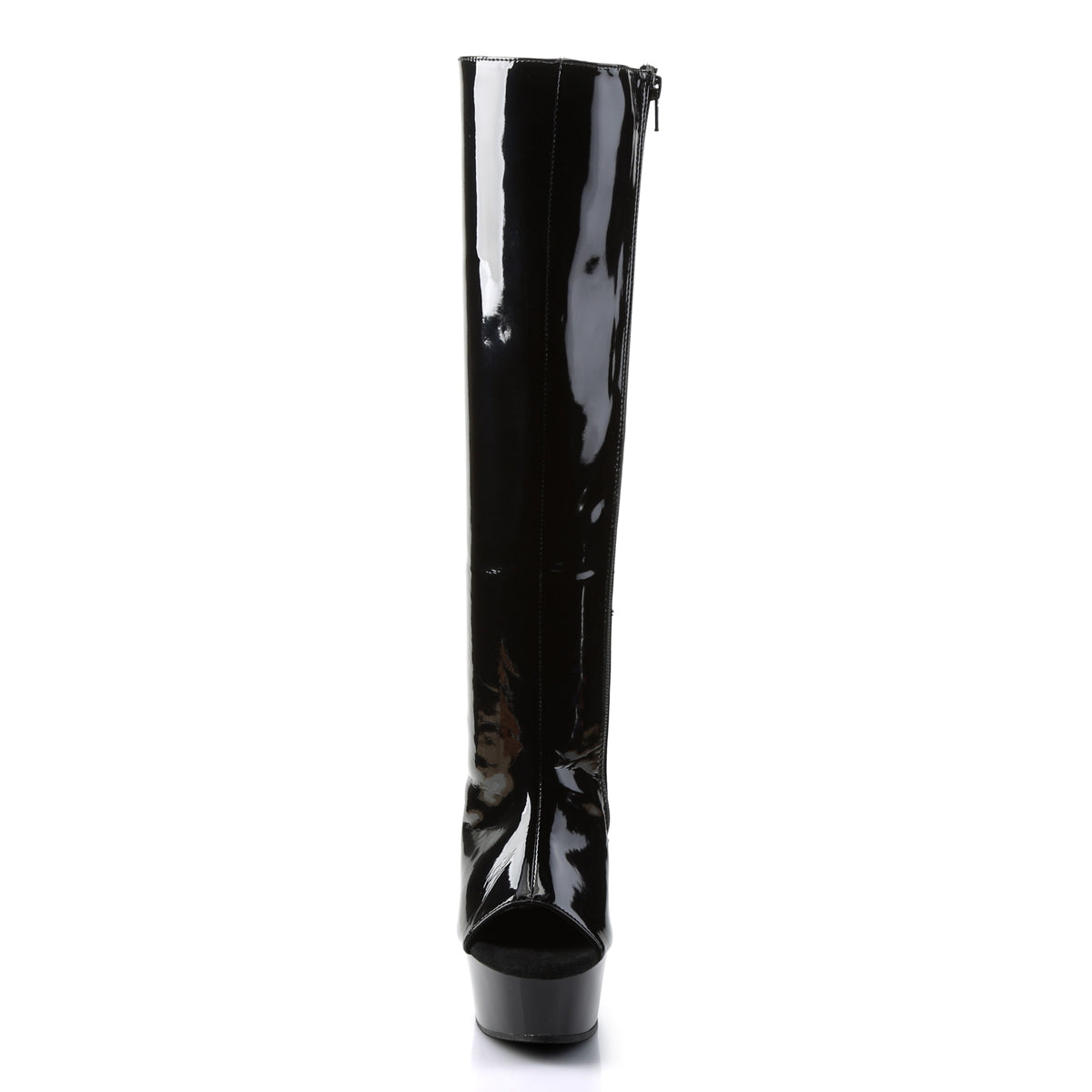 DELIGHT-2018 6" Heel, 1 3/4" PF Open Toe/Heel Knee Boot