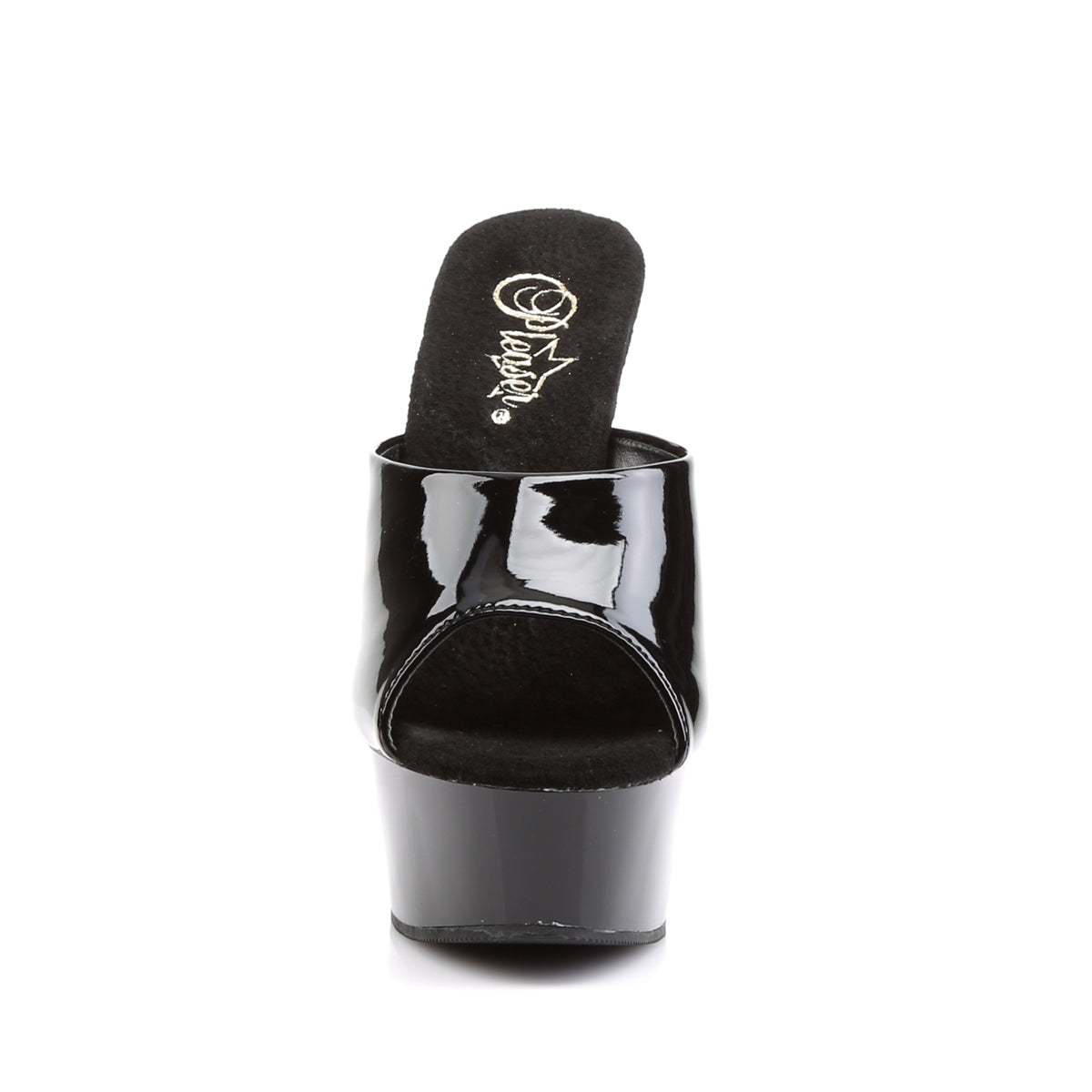 DELIGHT-601 6" Heel, 1 3/4" Platform Peep Toe Slide