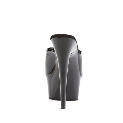 DELIGHT-601 6" Heel, 1 3/4" Platform Peep Toe Slide