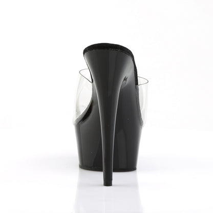 DELIGHT-601 6" Heel, 1 3/4" Platform Peep Toe Slide