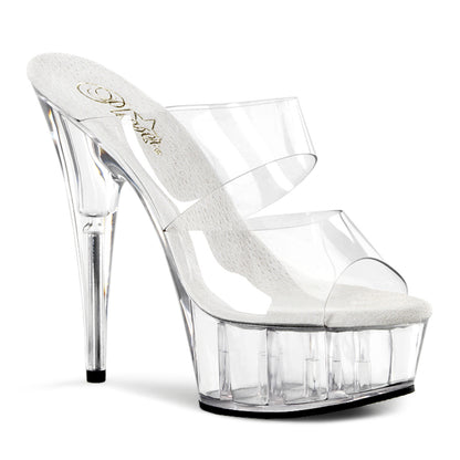 DELIGHT-602 6" Heel, 1 3/4" PF Two-Band PF Slide