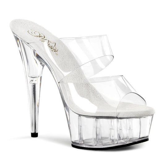 DELIGHT-602 6" Heel, 1 3/4" PF Two-Band PF Slide