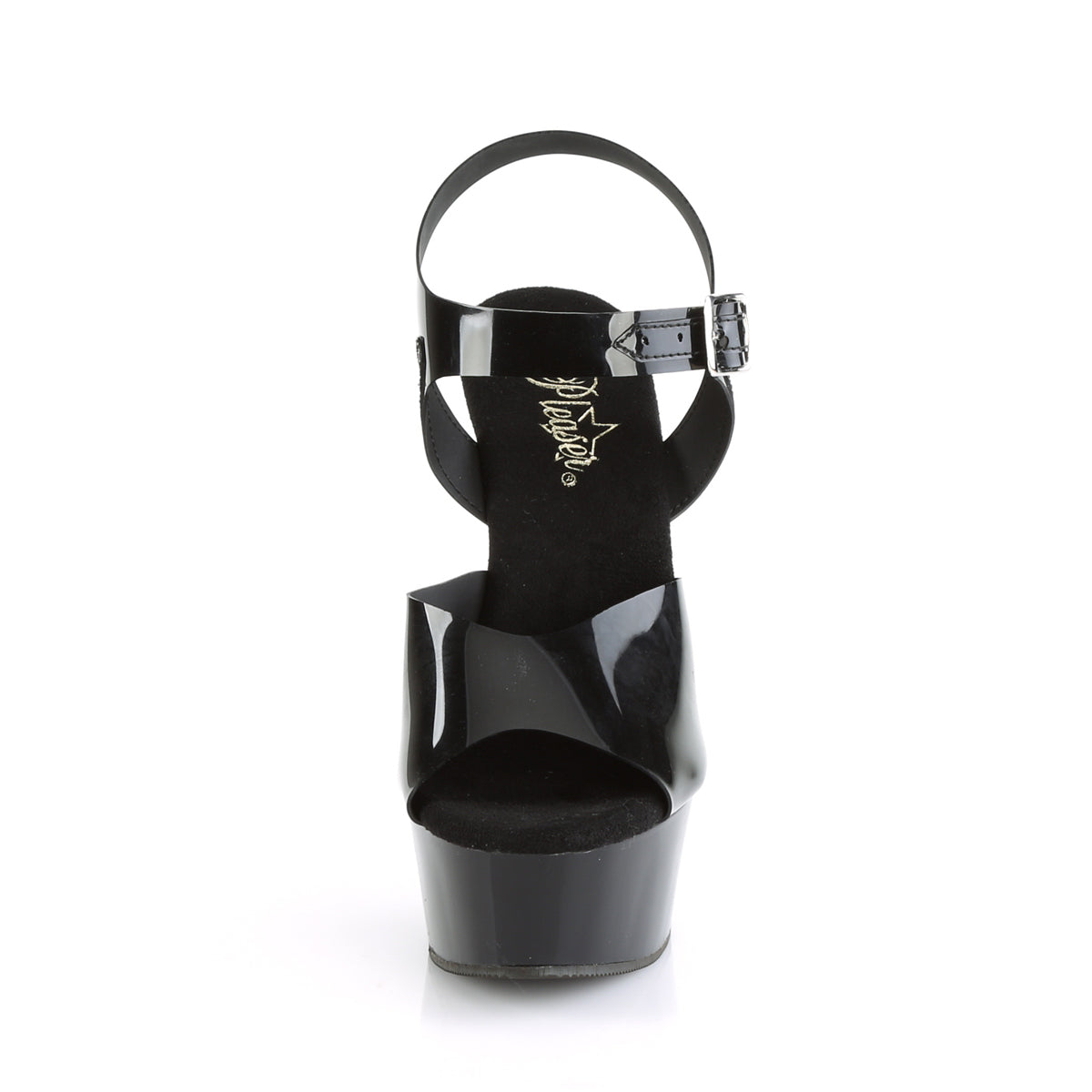 DELIGHT-608N 6" Heel, 1 3/4" PF Ankle Strap Sandal