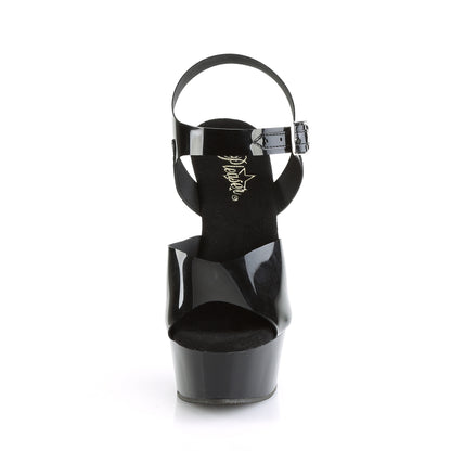 DELIGHT-608N 6" Heel, 1 3/4" PF Ankle Strap Sandal