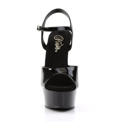 DELIGHT-609 6" Heel, 1 3/4" PF Ankle Strap Sandal