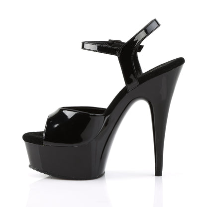 DELIGHT-609 6" Heel, 1 3/4" PF Ankle Strap Sandal