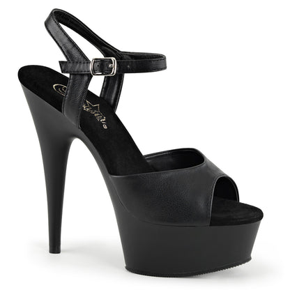 DELIGHT-609 6" Heel, 1 3/4" PF Ankle Strap Sandal