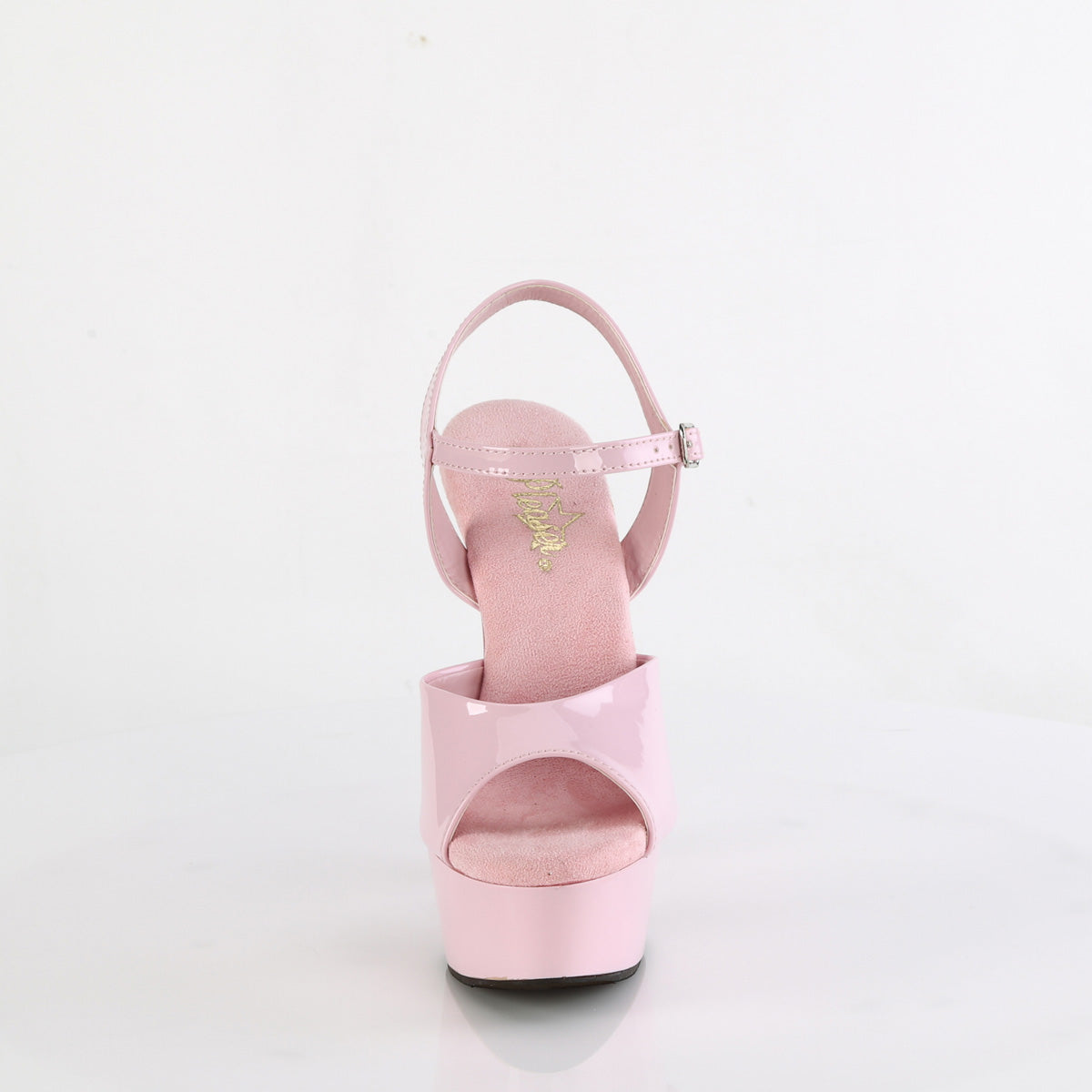 DELIGHT-609 6" Heel, 1 3/4" PF Ankle Strap Sandal