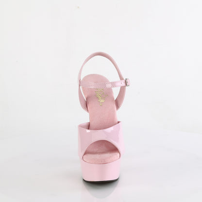 DELIGHT-609 6" Heel, 1 3/4" PF Ankle Strap Sandal