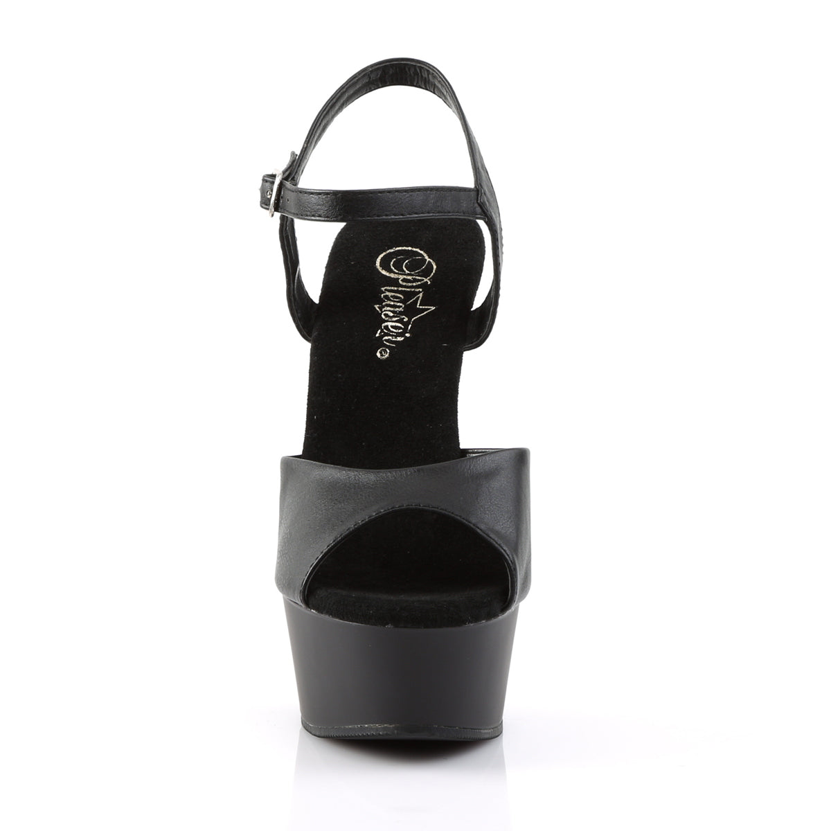 DELIGHT-609 6" Heel, 1 3/4" PF Ankle Strap Sandal
