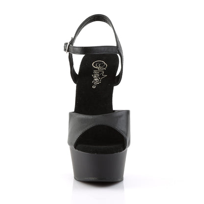 DELIGHT-609 6" Heel, 1 3/4" PF Ankle Strap Sandal