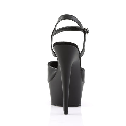 DELIGHT-609 6" Heel, 1 3/4" PF Ankle Strap Sandal