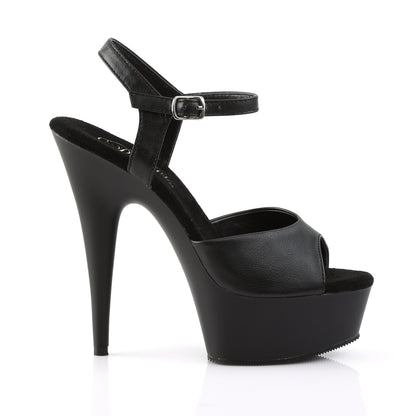 DELIGHT-609 6" Heel, 1 3/4" PF Ankle Strap Sandal