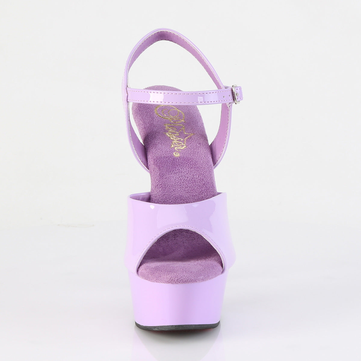 DELIGHT-609 6" Heel, 1 3/4" PF Ankle Strap Sandal
