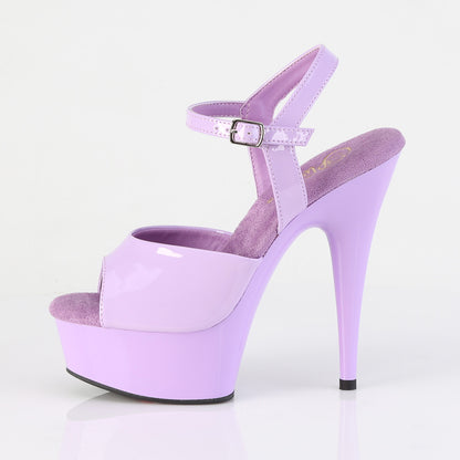 DELIGHT-609 6" Heel, 1 3/4" PF Ankle Strap Sandal