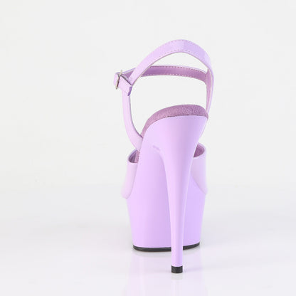 DELIGHT-609 6" Heel, 1 3/4" PF Ankle Strap Sandal