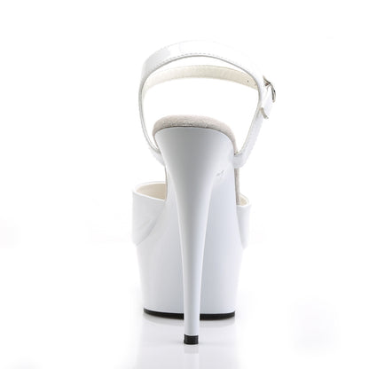 DELIGHT-609 6" Heel, 1 3/4" PF Ankle Strap Sandal