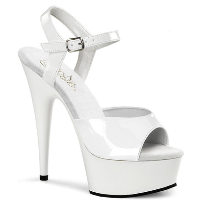 DELIGHT-609 6" Heel, 1 3/4" PF Ankle Strap Sandal