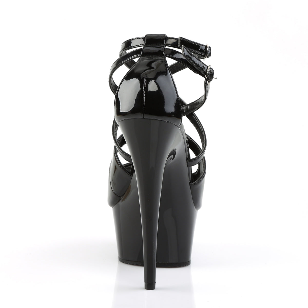 DELIGHT-612 *6" Heel, 1 3/4" PF Ankle Strap Sandal