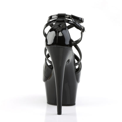 DELIGHT-612 *6" Heel, 1 3/4" PF Ankle Strap Sandal
