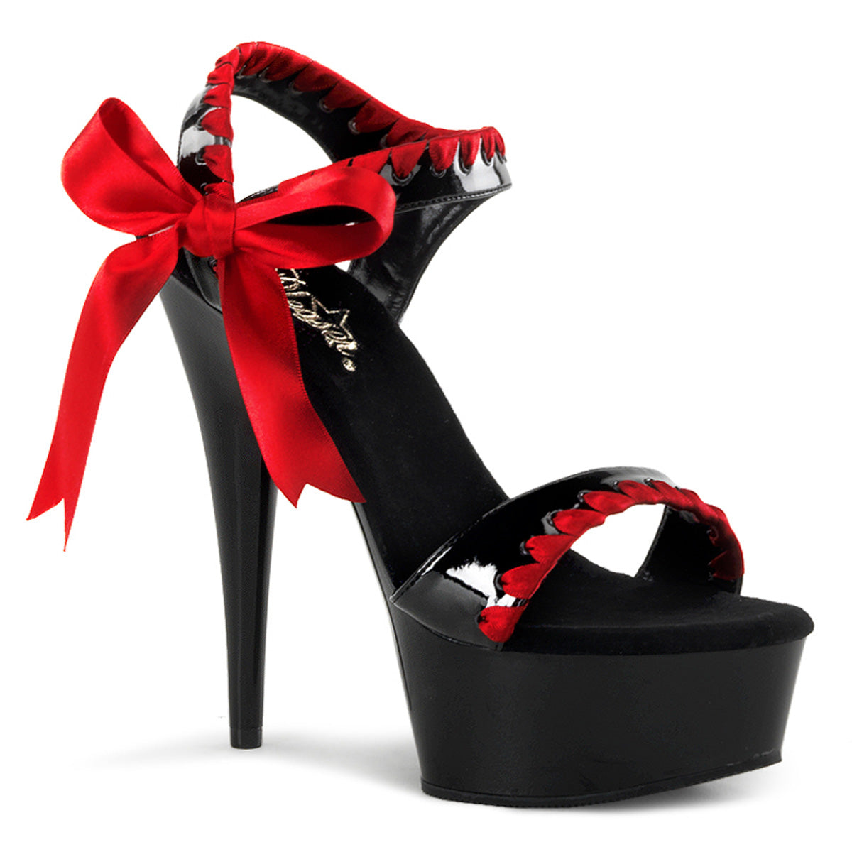DELIGHT-615 6" Heel Ankle Strap PF Sandal