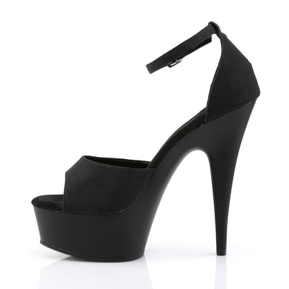 DELIGHT-618PS *6" Heel, 1 3/4" PF Close Back Ankle Strap D' Orsay Sandal