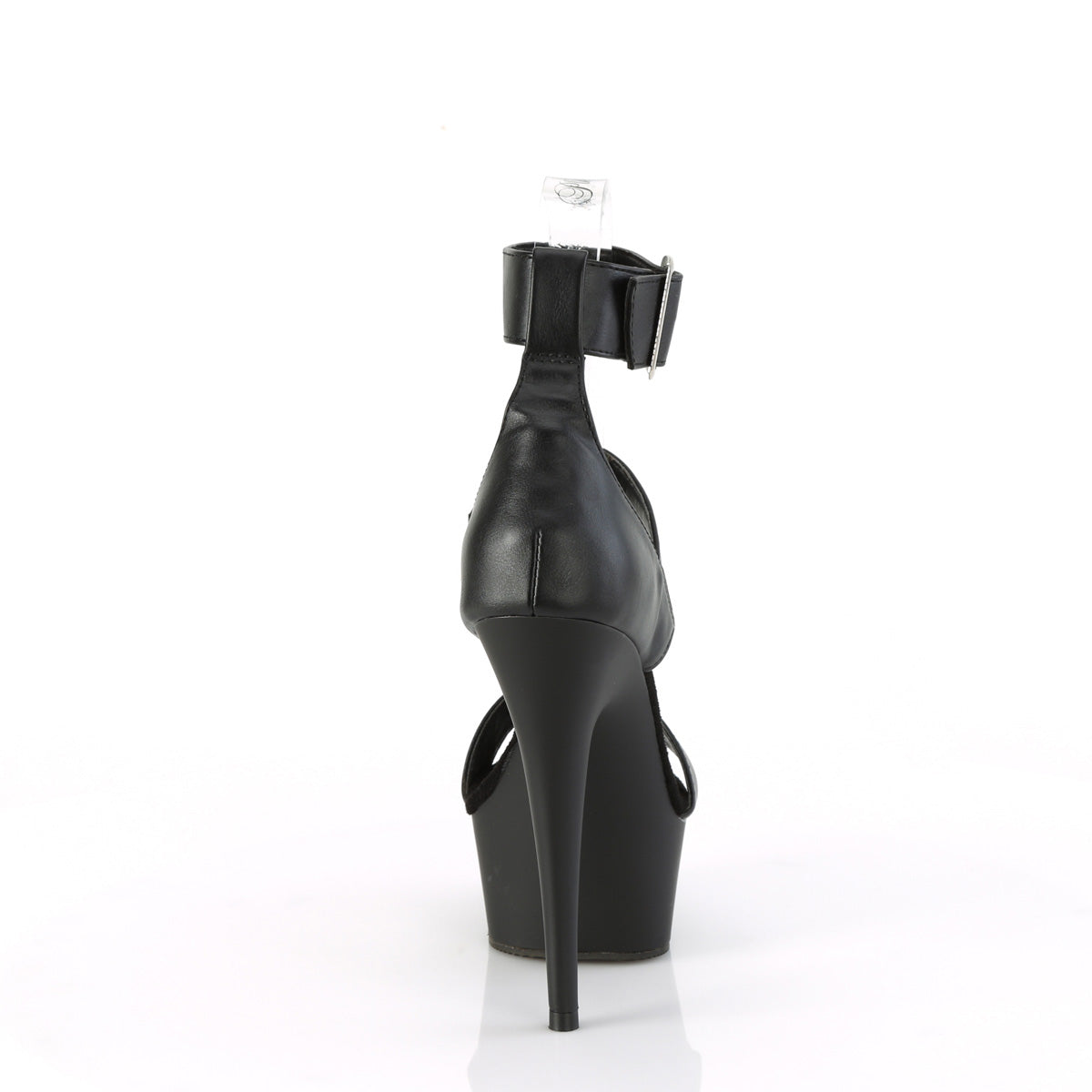 DELIGHT-629 *6" Heel,1 3/4" PF Close Back Triple Band Ankle Strap Sandal