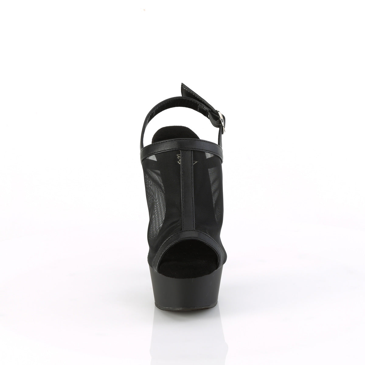 DELIGHT-636 *6" Heel, 1 3/4" PF Mesh Sling Back Sandal