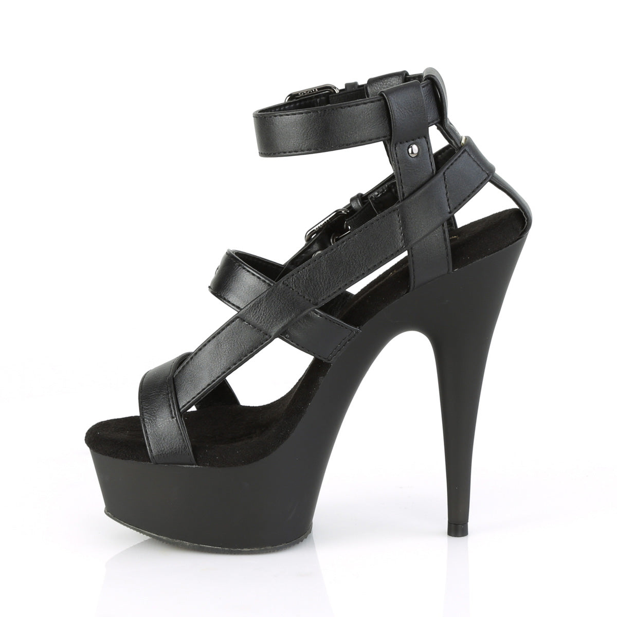 DELIGHT-637 *6" Heel, 1 3/4" PF Gladiator Sandal