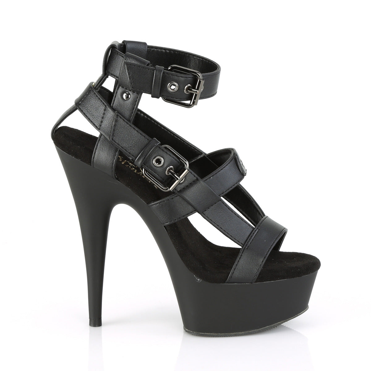 DELIGHT-637 *6" Heel, 1 3/4" PF Gladiator Sandal