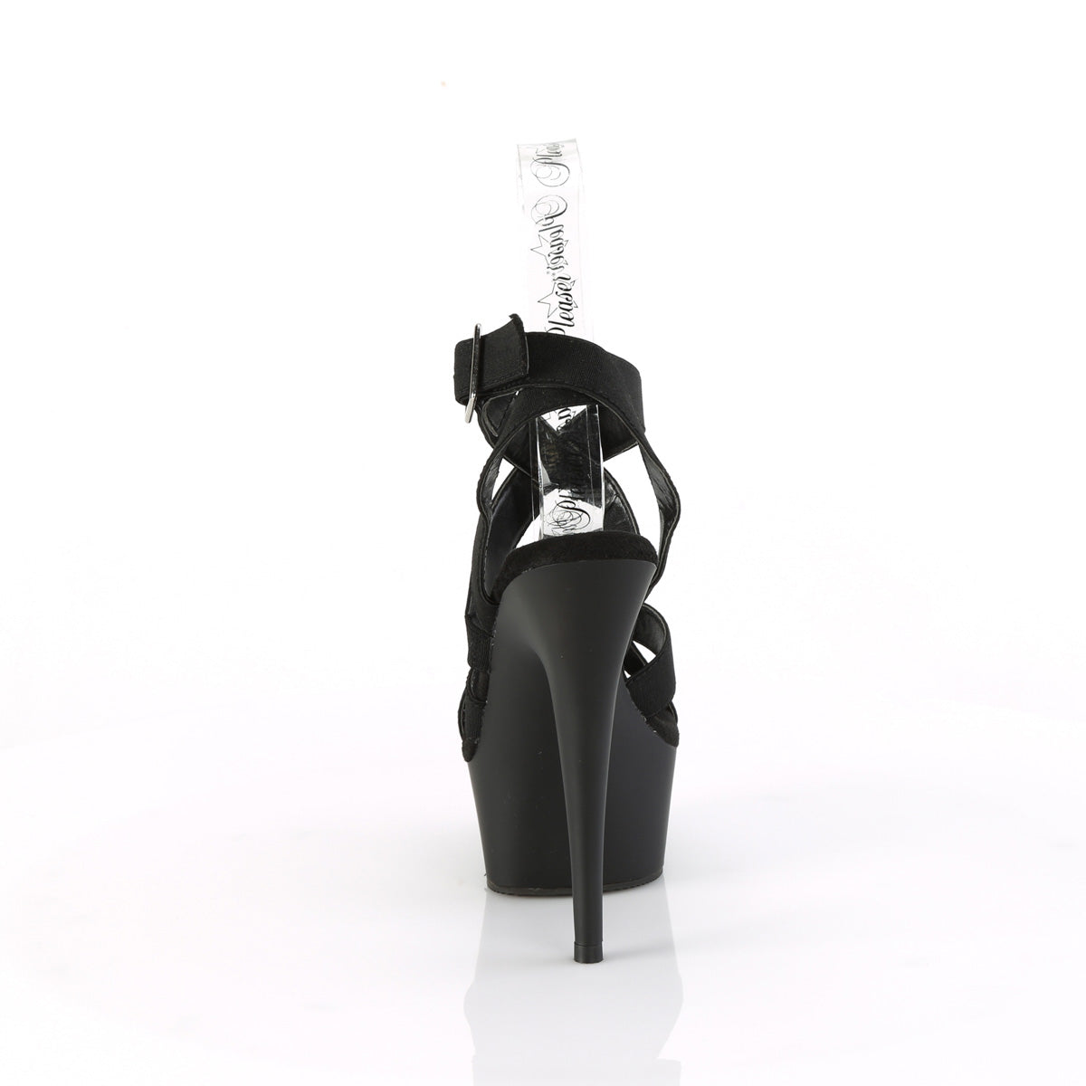 DELIGHT-638 *6" Heel, 1 3/4" PF Criss Cross Ankle Strap Sandal