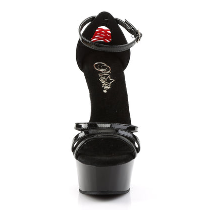 DELIGHT-662 6" Heel, 1 3/4" PF Corset Style Sandal
