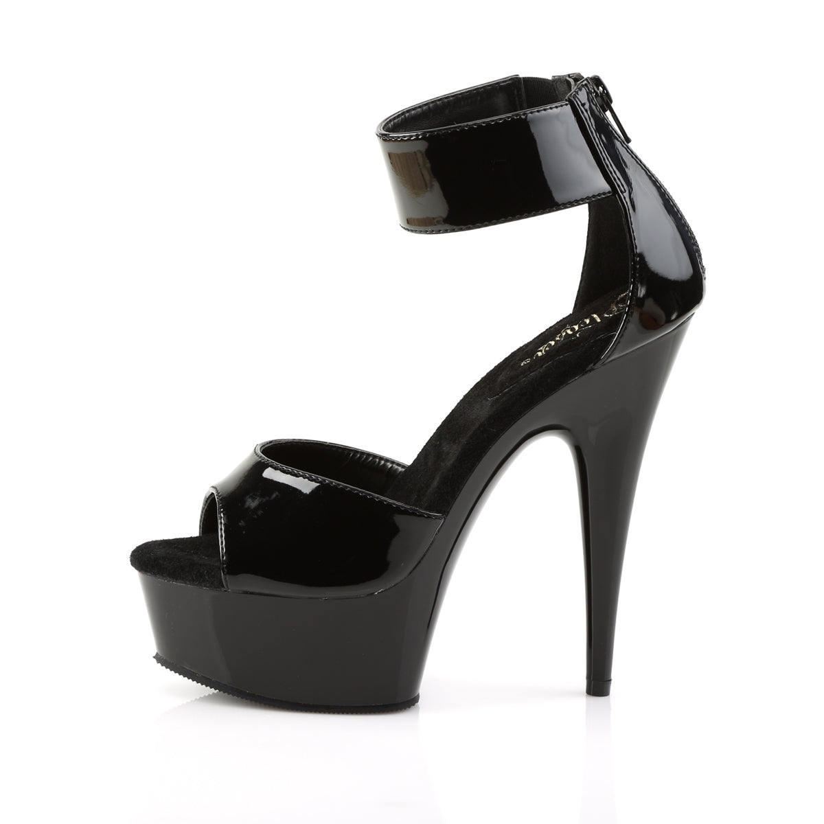DELIGHT-670-3 6" Heel, 1 3/4" PF Close Back Sandal