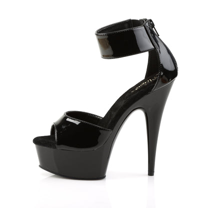 DELIGHT-670-3 6" Heel, 1 3/4" PF Close Back Sandal