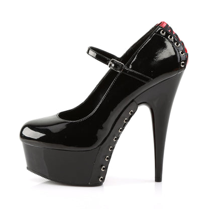 DELIGHT-687FH 6" Heel, 1 3/4" PF Maryjane Pump