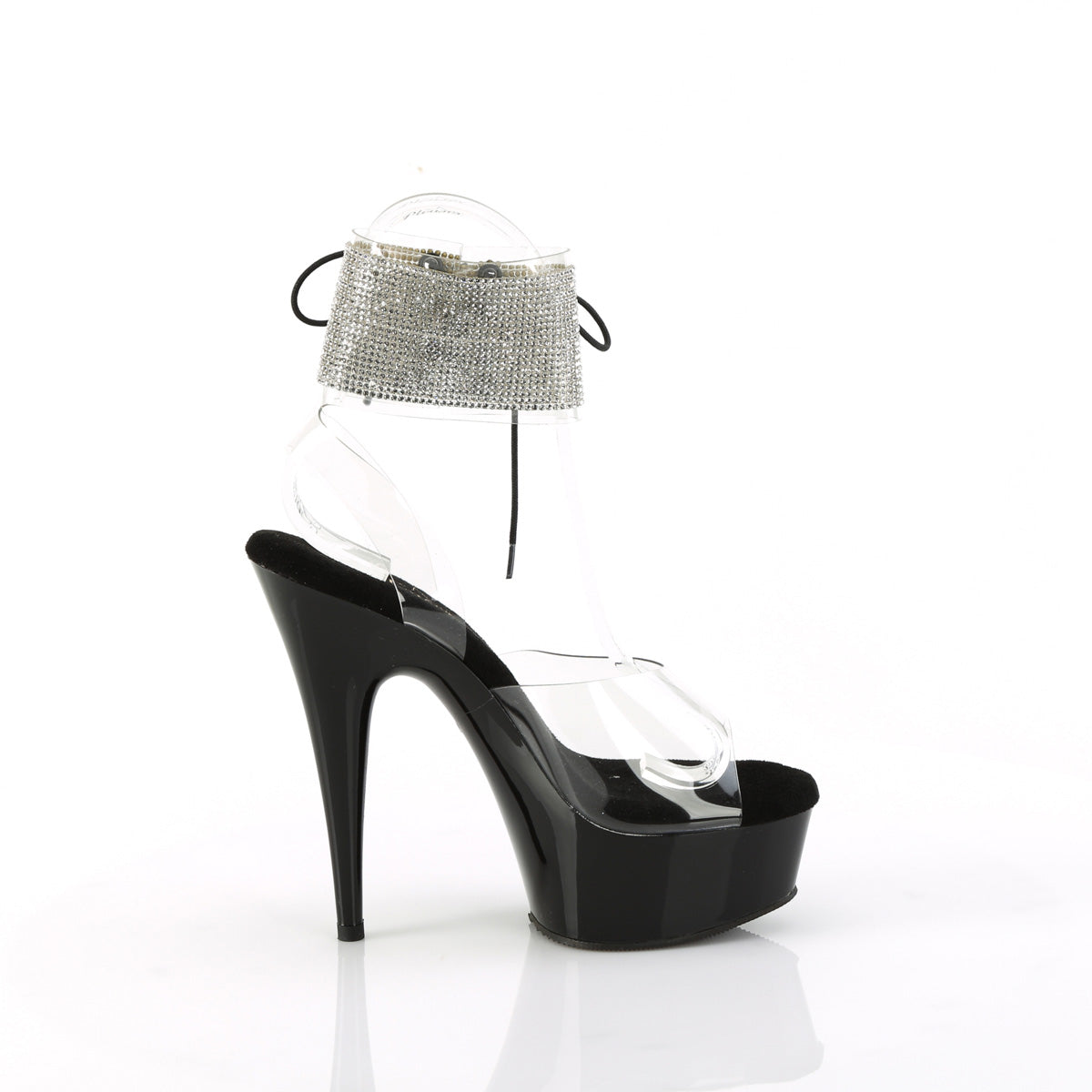 DELIGHT-691-2RS *6" Heel, 1 3/4" PF Ankle Cuff Sandal w/RS